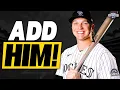 Priority Pickups for Fantasy Baseball