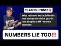 What the Clarion Ledger LEFT OUT about Jackson State Athletics Budget
