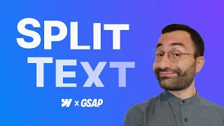 Webflow Staggered Animation Tutorial No Code GSAP-Powered Split Text Effects