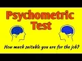 Psychometric Test Personality test SaatvikAcademy