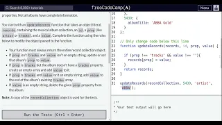 WATCH ME SOLVE THIS CONFUSING JAVASCRIPT PROBLEM - Lesson 95 Basic JavaScript Record Collection
