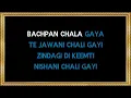 Download Lagu Bachpan Chala Gaya - Karaoke (Punjabi Songs) - Gurdas Maan