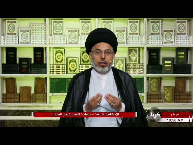 ⁣السيد خضير المدني _ هل أن نفقة النفس مقدمه على نفقة الزوجه؟