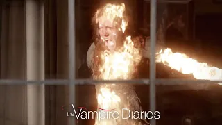 damon and stefan torture elena with sunlight the vampire diaries