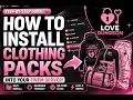 How to Install FiveM Clothing Packs QB-Core ESX Easy Guide For Love Dungeon Clothing