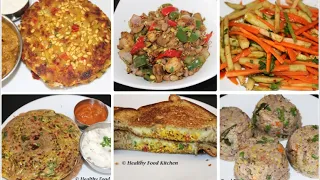 No Soda, Rice, Fermentation High Protein 5 min Instant Breakfast recipes in tamil/Diabetic recipes