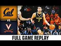 Cal vs Virginia Full Game Replay 2025-26 ACC Men s Basketball