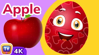Learn Fruits & their names - Surprise Eggs Learning Videos for Kids | ChuChu TV #ChuChuTV100M