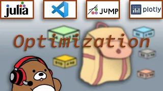 02x03 Julia VSCode Optimization Knapsack JuMP PlotlyJS Julia Analysis for Beginners