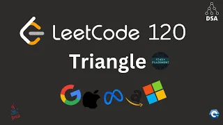 LeetCode 120 Triangle Daily Challenge Optimal Java DP Solution Dry Run