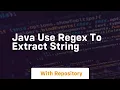 java use regex to extract string
