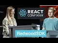 RedwoodSDK Web Standards Meet Full-Stack React