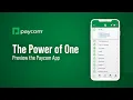 The Power of One the Paycom App