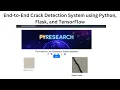 Crack Detection with Python Flask and TensorFlow