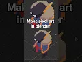 How I make pixel art in Blender