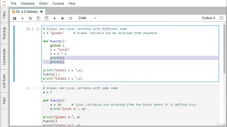 016 Tutorial 16 Python GlobalLocal And Nonlocal variables