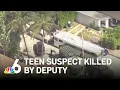 Deputy shoots and kills armed 17-year-old suspect in Miami Beach