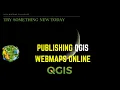 Publishing QGIS web maps online Lesson 25 of 29 Part 2 of Lesson 19 QGIS Tutorial