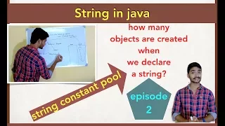Understanding string object creation in java introducing string constant pool string class