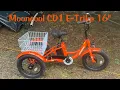 Mooncool CD1 eTrike Unboxing Assembling
