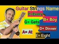 Guitar Strings Name and Numbers Guitar Learning Course in Hindi Lesson 2