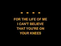 Dixie Chicks - Don't Waste Your Heart (Karaoke EZ Sing)