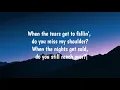 Morgan Wallen - Eyes Are Closed OFFICIAL MUSIC Lyrics