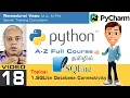 SQLite Database Connectivity in Python Easiest Database for Beginner Vasu Ramadurai M A M Phil