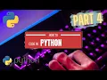 Part-4 Functions in Python