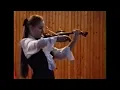 Download Lagu J S Bach Adagio \u0026 fugue from violin Sonata No.1, Anna Karkowska , LIVE, Unedited