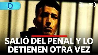 Salió del penal y lo detienen otra vez | Domingo al Día | Perú