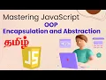 Mastering JavaScript OOP Encapsulation and Abstraction Learn Object-Oriented Programming in Tamil