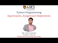 Python Programming Expressions Assignment Statement ABES Engineering College Ghaziabad
