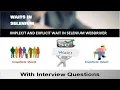 Waits in Selenium Difference between Implicit and Explicit Wait Interview Questions