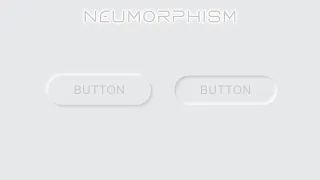 How To Create Neumorphism CSS Button Design Neumorphism Button CSS Neumorphism UI