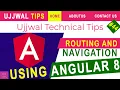 Angular 8 Tutorial - 44 Routing and Navigation Example Create Routing Navigation and Inner Pages