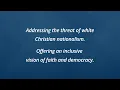 Addressing White Christian Nationalism Today PRRI Senior Democracy Fellows