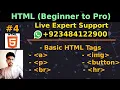 HTML Tutorials 4 Basics Tags in HTML UBprogrammer