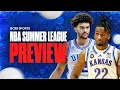 2026 NBA Summer League Cameron Boozer Darryn Peterson set to make team debuts MORE
