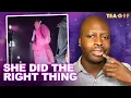 Monica Jumps Off Stage To Defend Woman At Concert TEA G-I-F