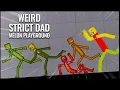 Can Melon Team SURVIVE 24 Hours in WEIRD STRICT DAD Chapter 1 2 - People Playground