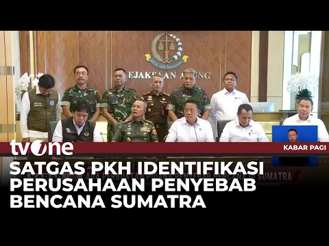 Kejagung Pastikan Ada Pihak yang Bertanggung Jawab Atas Bencana di Sumatra