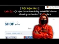 SQL Injection Basics PortSwigger Lab 1 Walkthrough Bug Bounty for Beginners