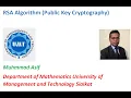 RSA Algorithm with Example Cryptography