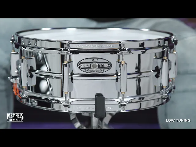 CAIXA PEARL SENSITONE HERITAGE ALLOY 14X5 : Caixas de Baterias