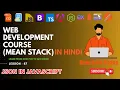 JSON in JavaScript Complete MEAN Stack Web Development in Hindi