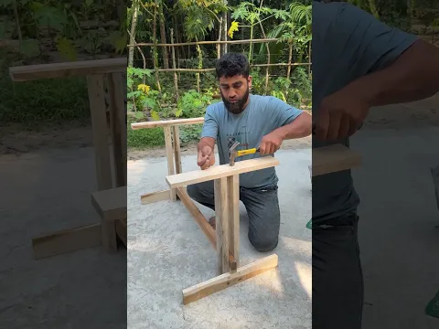 Easy and Fast Wooden Table #diy #woodworking #woodidea #diyprojects #wooddesigner #wood #woodwork