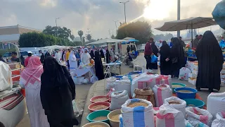 سوق الثلاثاء الشعبى ابها أجمل الاسواق الشعبيه فى الجنوب وآسفه على التأخير 