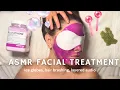 ASMR Facial with Hair Brushing Massage Pampering You