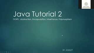 Java Tutorials For Beginners Abstraction Encapsulation Inheritance Polymorphism 2